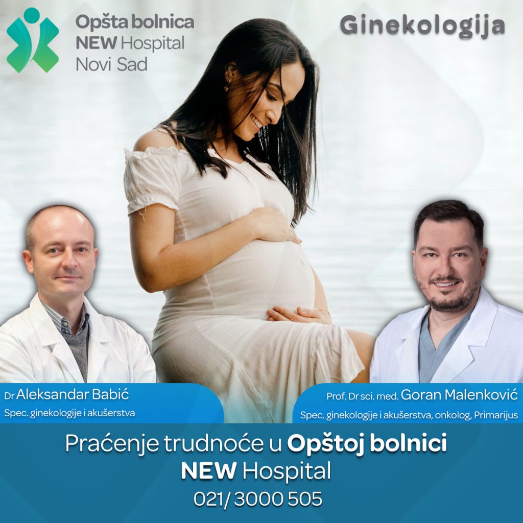 dr Aleksandar Babić dr Goran Malenković ginekologija NEW Hospital
