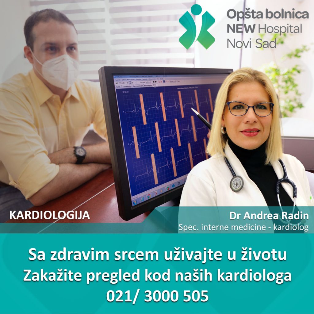 dr Andrea Radin kardiologija new hospital